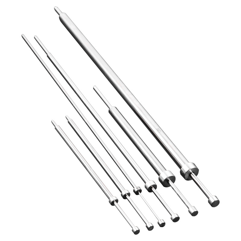 SKD11 Straight Ejector Pin with SKH51 ejector sleeve ADA Precision