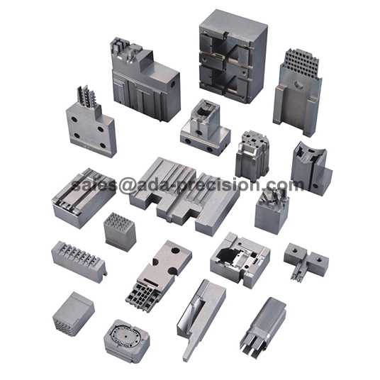 Plastic mold components, connector mold inserts ADA Precision